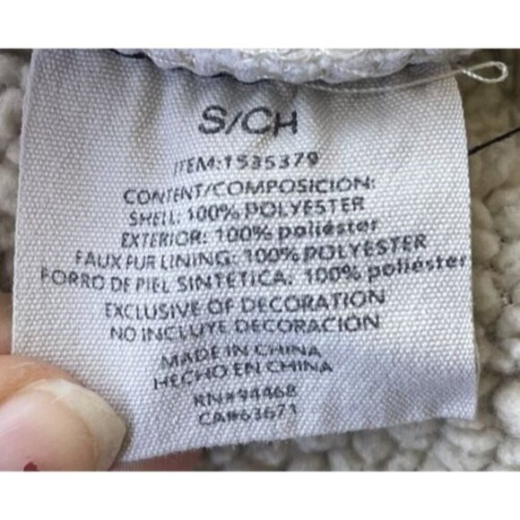 Sage Collective Jacket Plaid Sherpa Lined Size S Shacket Purple Western - Picture 12 of 12